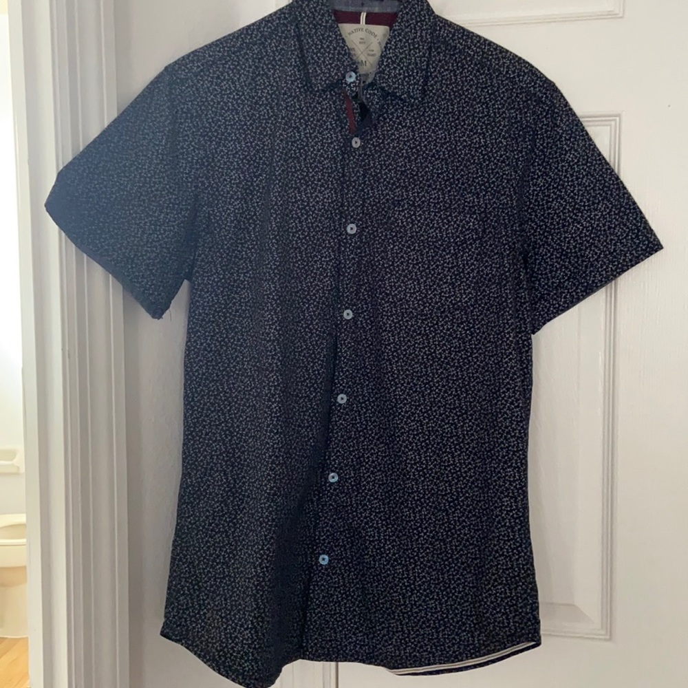 🔴3x$20 Native code collar shirt
